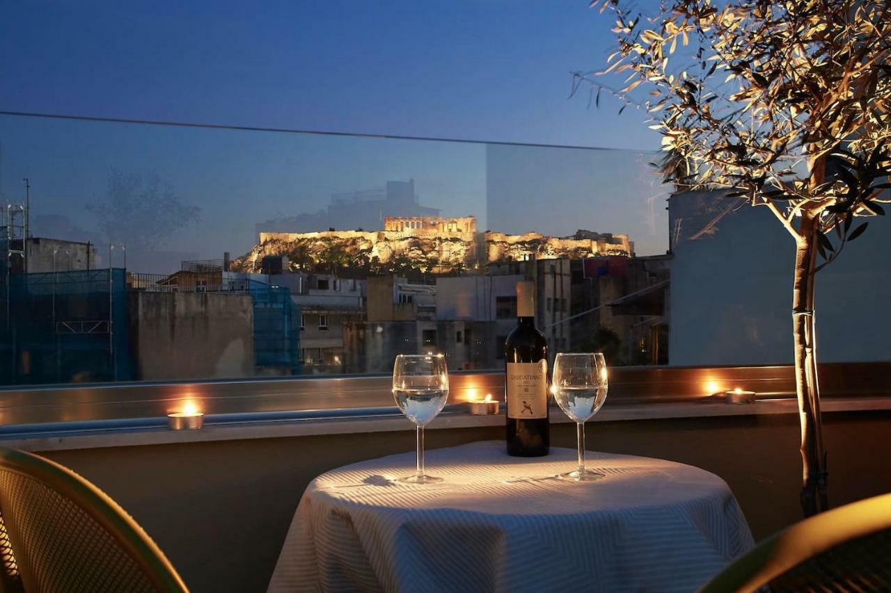 Old Athens Style 1Bdr With Acropolis View Rooftop! Zewnętrze zdjęcie