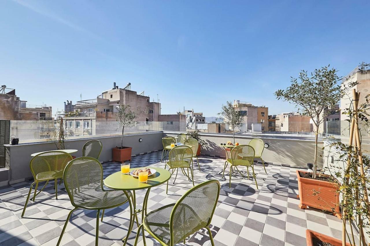 Old Athens Style 1Bdr With Acropolis View Rooftop! Zewnętrze zdjęcie